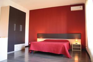 Letto o letti in una camera di B&B 5 Sensi