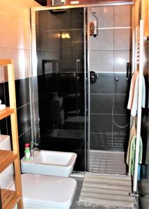 Koupelna v ubytování Appartamento Via Mazzini