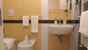 Koupelna v ubytování B&B Porta di Mare