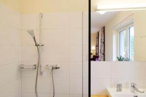 Koupelna v ubytování Nachtquartier Zur Dankbarkeit