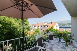 Balkón alebo terasa v ubytovaní Apartment Veve