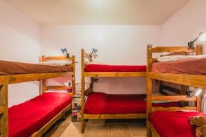 Postel nebo postele na pokoji v ubytování The Trip Hostel