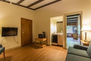 TV a/nebo společenská místnost v ubytování Jenny Wiley State Resort Park