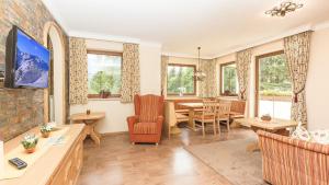 Telewizja i/lub zestaw kina domowego w obiekcie Bachmann Appartements