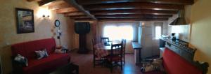 Posezení v ubytování Casa Rural La Muralla