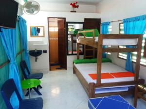 Cabanas Recreaciones客房内的一张或多张床位