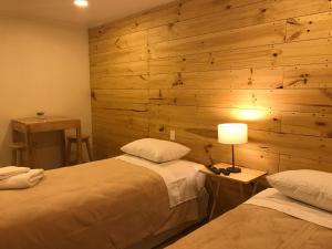 Ein Bett oder Betten in einem Zimmer der Unterkunft Canquen Patagonia