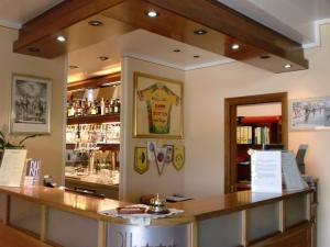 Ο χώρος του lounge ή του μπαρ στο Rometta Hotel