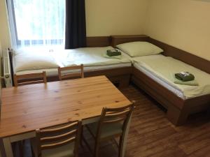 Postel nebo postele na pokoji v ubytování Penzion Eden Turnov