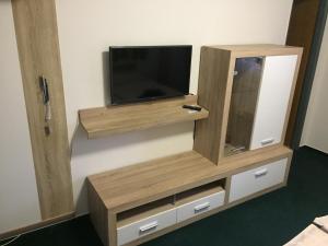 TV a/nebo společenská místnost v ubytování Penzion Eden Turnov