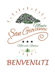 a logo for san giovanni savano restaurant and resort at Monte San Giovanni-Nebrodi Rooms in San Marco dʼAlunzio