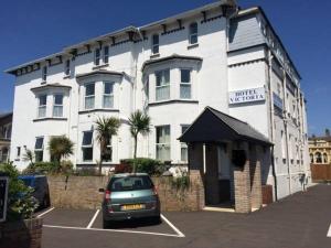 The building where the hotel is located 