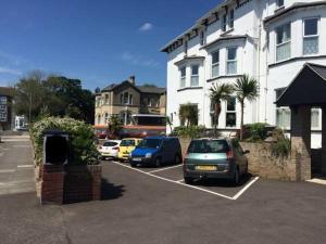 The building where the hotel is located 