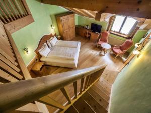 Istumisnurk majutusasutuses Hotel Bertelli