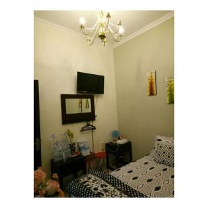 TV a/nebo společenská místnost v ubytování Guest House Abimanyu