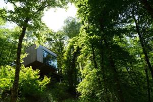 Het gebouw waarin de lodge zich bevindt