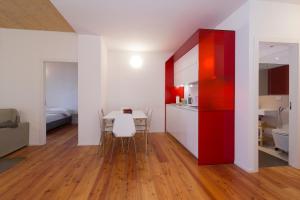 Posedenie v ubytovaní Quercus Appartements contactless check-in