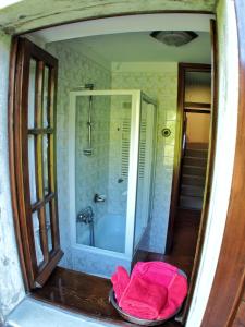 Koupelna v ubytování Casa Vacanza Pratolungo