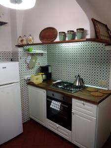 Een keuken of kitchenette bij Palazzetto dei Nobili Apartment
