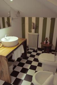 Kúpeľňa v ubytovaní El Lacayo de Sestiello