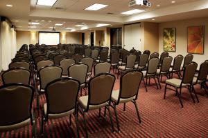 a room with a bunch of chairs in a classroom at Hyatt Place Columbia/Downtown/The Vista in Columbia +37 photos