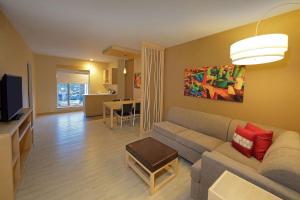 Μια τηλεόραση ή/και κέντρο ψυχαγωγίας στο Hyatt Place Tegucigalpa
