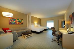 Ένα ή περισσότερα κρεβάτια σε δωμάτιο στο Hyatt Place Tegucigalpa