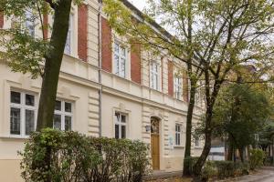 Budova, kde se aparthotel nachází