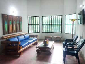 Cabanas Recreaciones的休息区