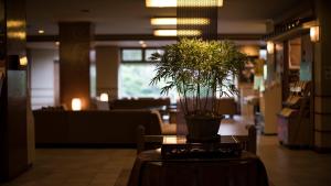 Posezení v ubytování Hotel Shirakawa Yunokura