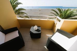 Balkón nebo terasa v ubytování Apartamentos Ocean View