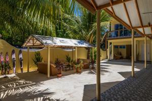 Zahrada ubytování Relax Residence Thoddoo Maldives