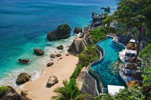 A bird's-eye view of AYANA Villas Bali
