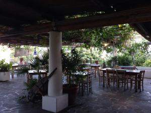 Restaurace v ubytování La Lampara