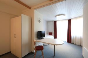 TV a/nebo společenská místnost v ubytování Hotel Concordia