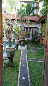 Zahrada ubytování Uma Loris Ubud