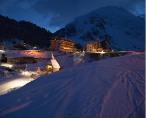 Hotel Alt Vent Tyrol v zime
