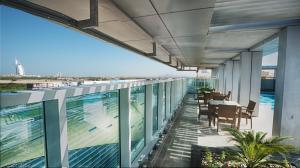 Balkón nebo terasa v ubytování Rose Park Hotel - Al Barsha, Opposite Metro Station