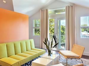 Area soggiorno di Truman Hotel