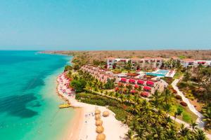 an aerial view of a resort on a beach at Decameron Barú - All Inclusive in Playa Blanca