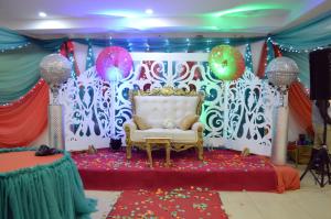 Ruang duduk di De Santos Hotel