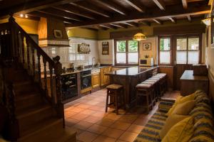 Posezení v ubytování Casa Rural La Regoria