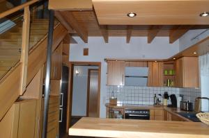 Kuchyň nebo kuchyňský kout v ubytování Ferienhaus Eifel