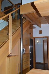 Kuchyň nebo kuchyňský kout v ubytování Ferienhaus Eifel