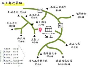 丘上行馆平面图