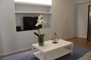 TV a/nebo společenská místnost v ubytování Apartments VMadeira