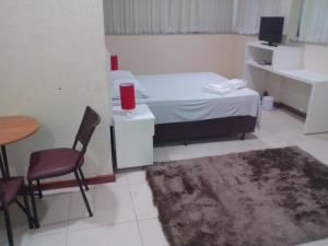 Postel nebo postele na pokoji v ubytování Blu Apart Hotel