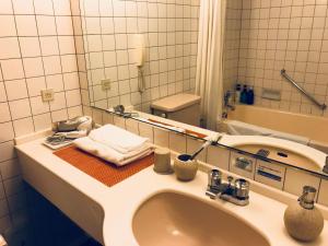 Baðherbergi á Hotel Granmirage