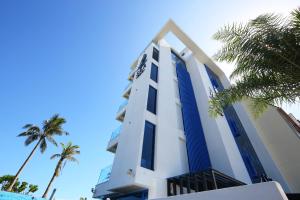 Bygningen som den private indkvartering ligger i