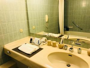 Baðherbergi á Hotel Granmirage